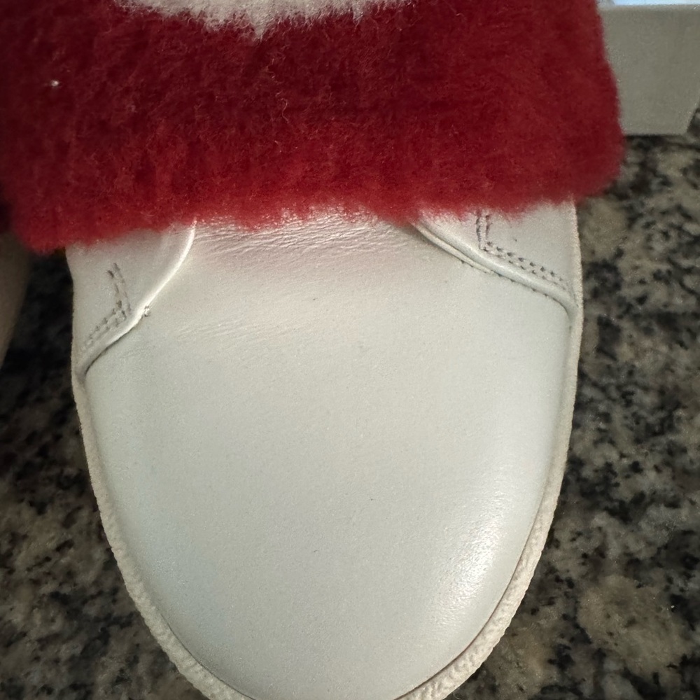 Moncler White Sneakers 38 - Picture 5 of 9